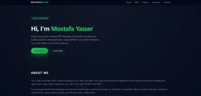 تصميم وتطوير موقع Portfolio احترافي ومتجاوب لعرض أعمالك