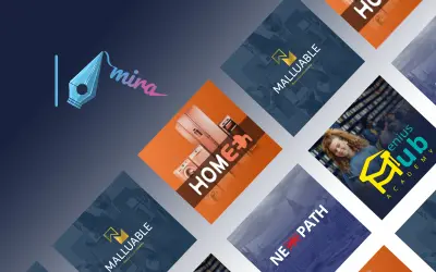 تصميم شعار احترافي وفريد بجميع الصيغ المناسبة للطباعة والسوشيال ميديا (Logo Design)