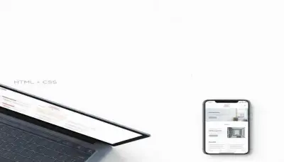تصميم صفحة هبوط احترافية متجاوبة html+css