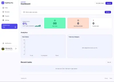 إنشاء لوحة إدارة Dashboard احترافية باستخدام React
