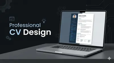 تصميم CV احترافي للمبرمجين وطلاب التقنية