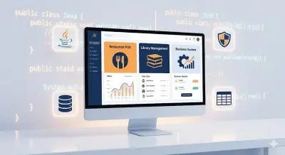 بناء نظام متكامل أو تطبيق سطح مكتب (Desktop Application) باستخدام جافا Java
