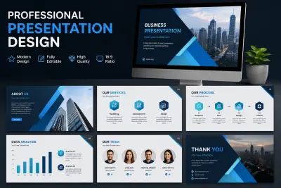 make a professional presentation