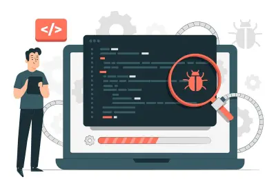 حل مشاكل وأخطاء أكواد JavaScript و HTML و CSS و Node.js في موقعك