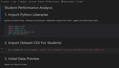 تحليل بيانات برمجى باستخدام لغة بايثون Python