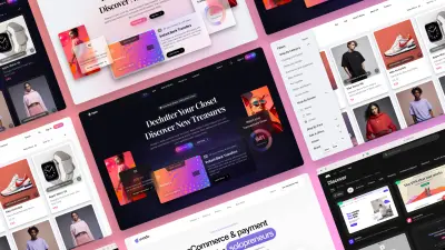 تحويل أي تصميم UI أو صورة إلى موقع احترافي متجاوب بالكامل
