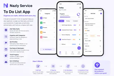 برمجة تطبيق To Do List باستخدام Flutter