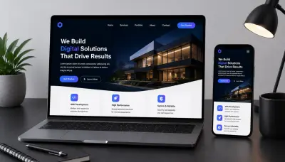 تصميم وبرمجة صفحة هبوط (Landing Page) احترافية ومتجاوبة