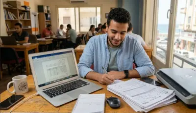 تفريغ ملفات PDF وأوراق Scanner المعقدة على ملف  (2)  Word