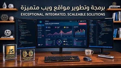 تصميم وبرمجة صفحة هبوط (Landing Page) احترافية ومتجاوبة