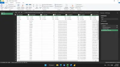 تنظيف ومعالجة البيانات الخام باستخدام Power Query