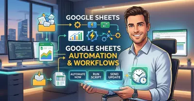 سأقوم بأتمتة Google Sheets وتبسيط سير عملك