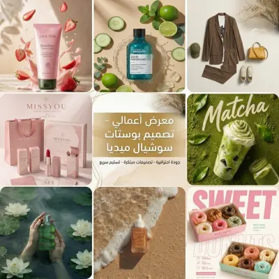 تصميم بوستات سوشيال ميديا باستخدام كانفا