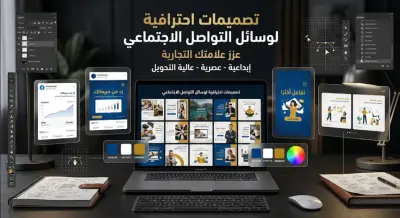 سوف اصمم منشورات سوشيال ميديا احترافية تعزز هوية علامتك التجارية