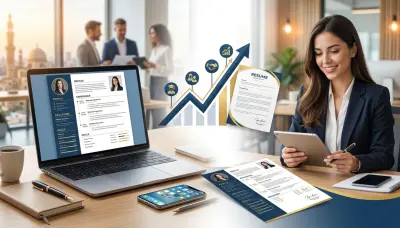 كتابة وتصميم سيرة ذاتية احترافية CV وفقا للمعايير العالمية