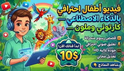 سأصنع لك فيديو احترافي بالذكاء الاصطناعي