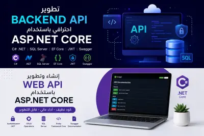 تطوير Backend API احترافي باستخدام ASP.NET Core