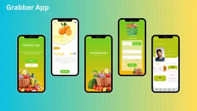 تصميم واجهات مستخدم احترافية وعصرية (UI/UX) لتطبيقات الهواتف باستخدام Figma.