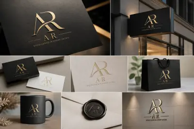 تصميم شعار احترافي وهوية بصرية مميزة تعكس هوية علامتك التجارية