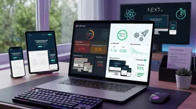 تحسين سرعة واجهات React و Next.js وإصلاح أخطاء التجاوب