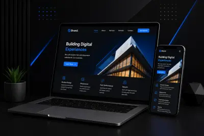 سأقوم بإنشاء موقع ويب احترافي ومتجاوب باستخدام HTML CSS Java