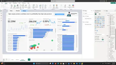 تحليل البيانات وإنشاء لوحات معلومات احترافية باستخدام Power BI