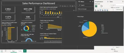 سأصمم Dashboard تفاعلية باستخدام Power BI (I will create an interactive Power BI dashboard)