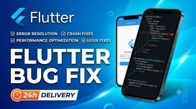 إصلاح أخطاء Flutter