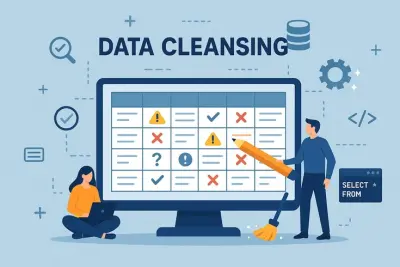 سأنظف بياناتك وأجهزها بشكل احترافي باستخدام Python و Excel حتى تصبح دقيقة وجاهزة للتحليل ,والتصميم  مناسبة للشركات والأفراد — مبيعات | مالي | تسويق | موارد بشرية | عمليات | قواعد بيانات