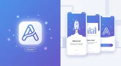 تصميم ودمج شاشة الانطلاقة (Splash Screen) والـ Onboarding