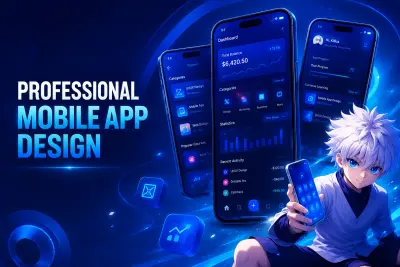 تصميم تطبيقات موبايل احترافية باستخدام Flutter