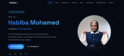 تصميم بورتفوليو احترافي | Professional Portfolio Design