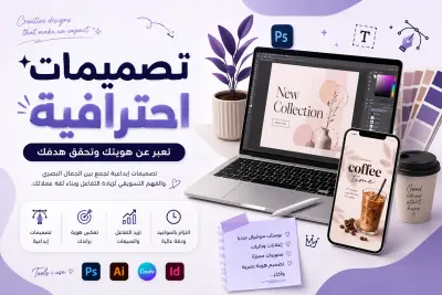 إدارة وتصميم محتوى السوشيال ميديا لصفحتك باحترافية