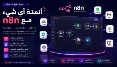 تصميم أنظمة أتمتة ذكية باستخدام n8n والذكاء الاصطناعي
