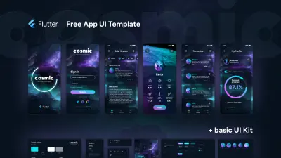 تصميم واجهة تطبيق موبايل احترافية باستخدام Flutter