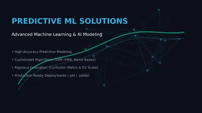 Predictive ML Models: بناء نماذج التوقع والذكاء الاصطناعي باحترافية باستخدام Python