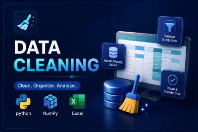 سأقوم بتنظيف وتجهيز بياناتك (Data Cleaning & Preprocessing) باستخدام Python وPandas