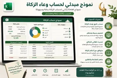 إعداد نموذج مبدئي لحساب وعاء الزكاة