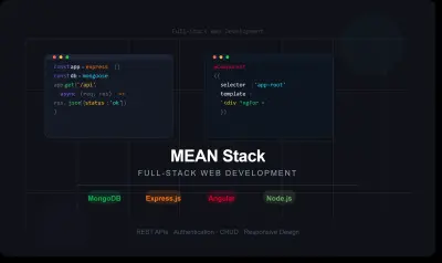 تطوير تطبيقات ويب احترافية باستخدام MEAN Stack (MongoDB, Express, Angular, Node.js)