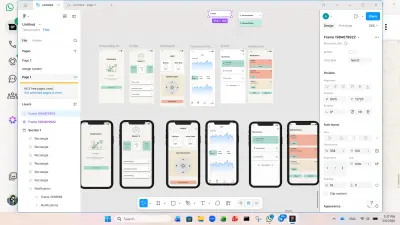 تصميم واجهات مستخدم وتجربة مستخدم (UI/UX) احترافية بـ Figma
