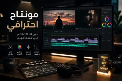 مونتاج فيديوهات احترافي