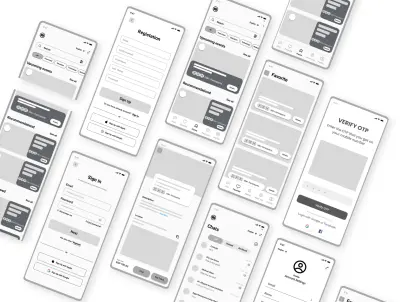 تصميم Wireframe احترافي لموقعك أو تطبيقك باستخدام Figma