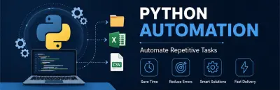 العنوان  سأقوم بأتمتة المهام المتكررة باستخدام Python