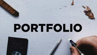 تصميم موقع شخصي احترافي (portfolio)