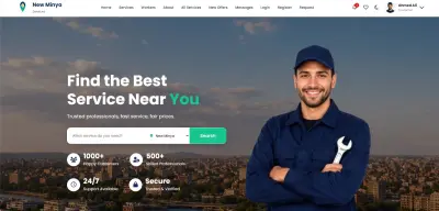 تصميم موقع ويب احترافي ومتجاوب باستخدام HTML وCSS وJavaScript وBootstrap