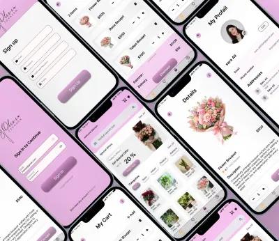 تصميم واجهة وتجربة المستخدم للموبايل ابلكيشن و الويب UX/UI Design