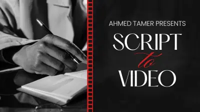 كتابة سكريبت و محتوي إحترافي لكل الموضوعات