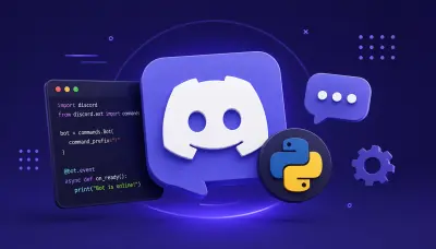برمجة بوت دسكورد مخصص (إدارة، ألعاب، أتمتة) لسيرفرك