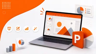 تصميم وتنسيق عروض PowerPoint احترافية تناسب كافة المجالات.