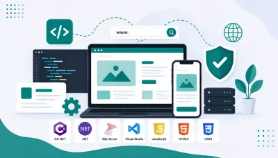 برمجة وتطوير مواقع وتطبيقات ويب متكاملة (ASP.NET & SQL Server)